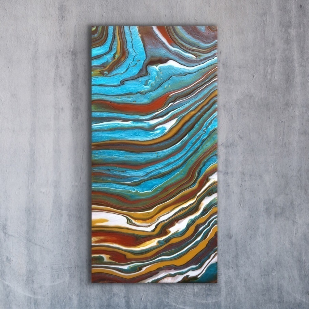8 x 16 original pour art